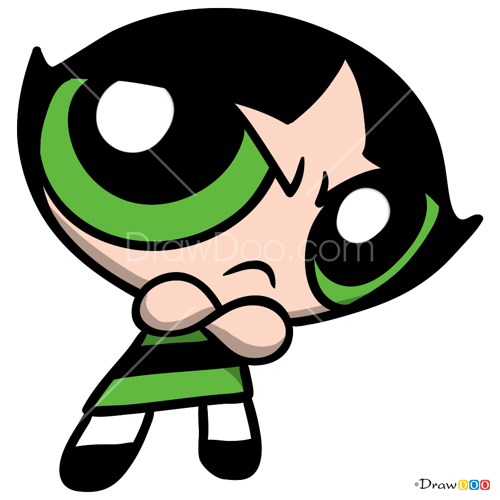 How to Draw Buttercup, Powerpuff Girls